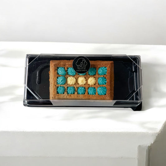 Boxe Pâtisseries Chien - Gaufre - Pomme Banane Miel