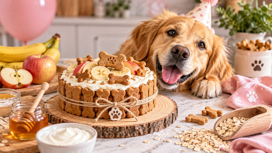 Comment Préparer un Gâteau d’Anniversaire Sain pour Son Chien