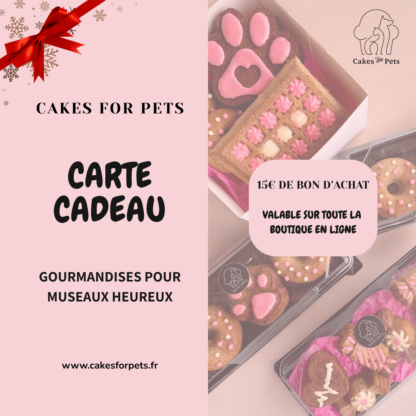 Carte Cadeau Cakes For Pets