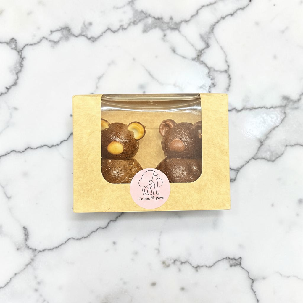 Dog Pastry Box - Waffle - Apple Banana Honey