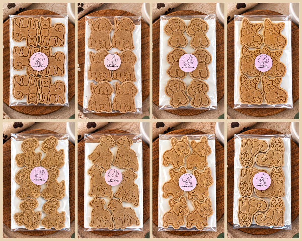 Dog Pastry Box - Waffle - Apple Banana Honey