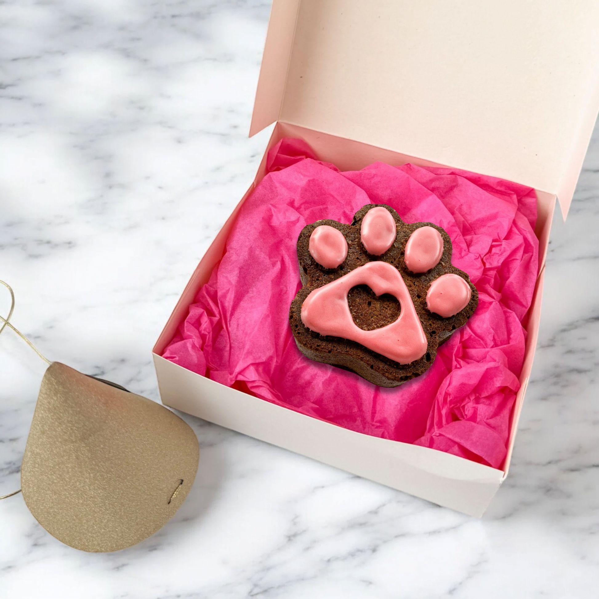 gâteau anniversaire os pour chien 